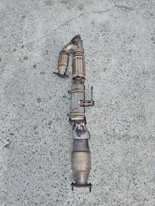 Приемная труба глушителя NISSAN TEANA OEM B0020JN20B J32 2010