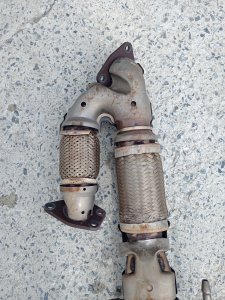 Приемная труба глушителя NISSAN TEANA OEM B0020JN20B J32 2010