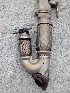 Приемная труба глушителя NISSAN TEANA OEM B0020JN20B J32 2010
