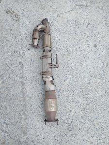 Приемная труба глушителя NISSAN TEANA OEM B0020JN20B J32 2010