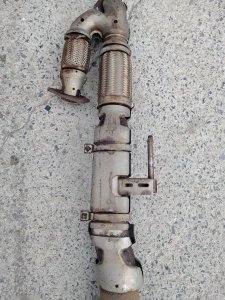 Приемная труба глушителя NISSAN TEANA OEM B0020JN20B J32 2010