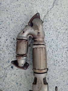 Приемная труба глушителя NISSAN TEANA OEM B0020JN20B J32 2010