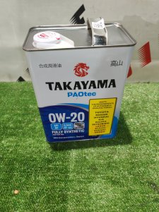 TAKAYAMA paotec 0W-20 4л