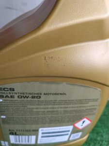 RAVENOL ECS 0W-20