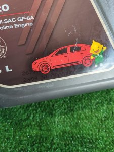 S-OIL SEVEN red #9 gf-6a 5W-20 4л