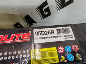 Solite 6СТ85 прямая полярность для автомобилей, кальциевый тип