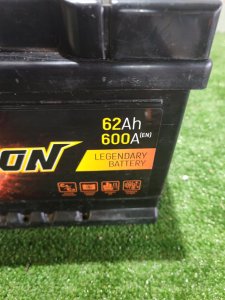 Voltron 62 Аh 600 А прямая полярность
