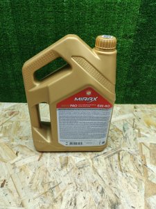 MIRAX MX9, API SP, ACEA A3/B4 5W-40 4л