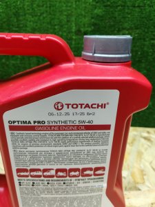 TOTACHI NIRO OPTIMA PRO 5W-40 4л