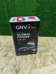 GNV global power 5W-40 4л