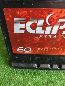 Eclipse 60 Ач 570 А обратная полярность