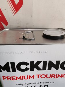 MICKING PREMIUM TOURING MG1 5W-40 4л