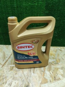 SINTEC EXTRALIFE 7000 API SN/CF, ACEA A3/B4 5W-40