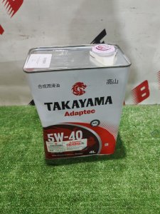 TAKAYAMA Adaptec Fully Synthetic API: SN/CF ACEA: A3/B4 5W-40 4л