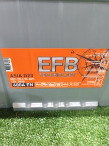 TITAN (Tubor) EFB ASIA 70Ач 600A Asia start-stop