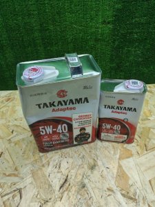 TAKAYAMA Adaptec Fully Synthetic API: SN/CF ACEA: A3/B4 5W-40 5л
