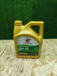 IDEMITSU FULLY-SYNTHETIC SN 0W-20 4л