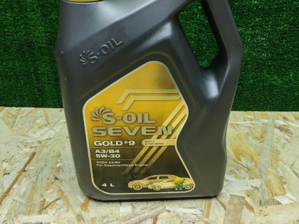S-OIL SEVEN GOLD #9 A3/B4 5W-30